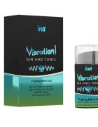 INTT Gel Vibration! Gin & Tonic pentru stimulare si excitare senzatie vibranta Unisex 15 ml