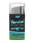 INTT Gel Vibration! Gin & Tonic pentru stimulare si excitare senzatie vibranta Unisex 15 ml