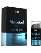 INTT Gel Vibration! Ice pentru stimulare si excitare cu efect de racire Unisex 15 ml