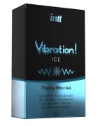 INTT Gel Vibration! Ice pentru stimulare si excitare cu efect de racire Unisex 15 ml