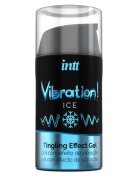 INTT Gel Vibration! Ice pentru stimulare si excitare cu efect de racire Unisex 15 ml