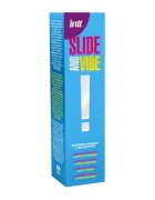 INTT Lubrifiant cu aromă Slide And Vibe pe bază de apă cu efect ușor de furnicături aromă de mure 35 ml