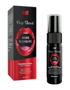 INTT Spray pentru sex oral adânc Deep Throat - More Pleasure cu aromă de căpșuni 12 ml