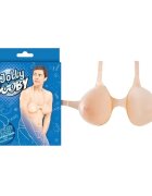 JOLLY BOOBY Sâni gonflabili Inflatable Boobs cupa F cu bretele ajustabile perfect pentru ca un cadou sexy și amuzant