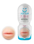 JOY CUP Masturbator manual Mouth Provocative simulare orală realistă material moale culoarea pielii