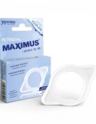 JOYDIVISION Inel pentru penis JOYDIVISION Maximus Ring Medium ajută la întârzierea ejaculării din silicon medical transparent