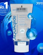 JOYDIVISION Lubrifiant gel premium AQUAglide Original pentru lubrifiere de lunga durata pe baza de apa 50 ml