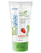 JOYDIVISION Lubrifiant natural BIOglide Strawberry pe baza de apa cu aroma de capsuni 80 ml