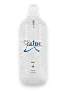 JUST GLIDE Lubrifiant anal Anal Lubricant pe bază de apă formulă vegană fără parfum pH optimizat 1000 ml