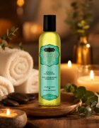 KAMASUTRA Ulei de masaj AROMATICS Soaring Spirit cu aromă de portocală lămâie și mentă 236 ml