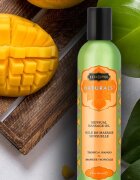 KAMASUTRA Ulei de masaj NATURALS Tropical Mango cu aromă de mango și note de piersică 236 ml