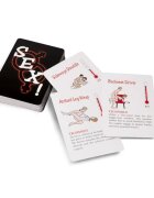 Kheper Games Carti de joc Sex Cards 50 negru / rosu