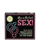 Kheper Games Joc erotic pentru cupluri 2 în 1 Glow-In-The-Dark Sex! elemente care strălucesc în întuneric potrivit pentru preludiu ruletă poziții sexuale multicolor