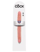 KING COCK Dildo dublu lifelike skin 30 cm