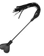 KINK Paleta - HEART pentru jocuri erotice BDSM din piele cu bici 35 cm