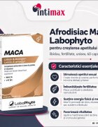 Labophyto Afrodisiac Maca pentru cresterea apetitului sexual libidoului fertilitate unisex. 60 capsule