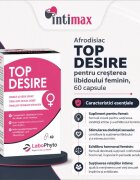 Labophyto Afrodisiac TOP DESIRE pentru cresterea libidoului feminin 60 capsule