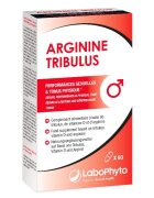 Labophyto Capsule ARGININE TRIBULUS pentru erecție libidou și virilitate 60 capsule