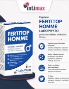 Labophyto Capsule FertiTop HOMME pentru fertilitatea bărbaților 60 buc