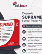 Labophyto Capsule SUPRAMEN Sexual Power 4 în 1 potență erecție întârziere ejaculare libido 20 capsule