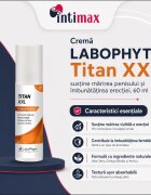 Labophyto Cremă Titan XXL susține mărirea penisului și îmbunătățirea erecției 60 ml