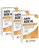 Labophyto Pachet bărbați: 3 cutii capsule MENSIZE XL pentru mărire penis în lungime și grosime și erecție puternică 3 x 60 capsule