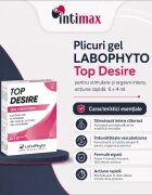 Labophyto Plicuri gel Top Desire pentru stimulare și orgasm intens acțiune rapidă 6 x 4 ml