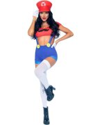 Leg Avenue Costum sexy LegAvenue - Mario culoare rosu si albastru marimea S