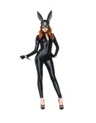 Leg Avenue Costum - Wetlook Catsuit model 85047 mărime S negru