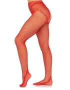 Leg Avenue Dresuri 9709 fara crotch tip plasa culoare rosie marime universala