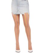 Leg Avenue Dresuri 9732 tip plasa culoare curcubeu - Pride marime unica