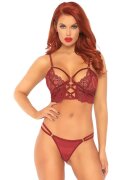 Leg Avenue Lenjerie Set 2 piese model 81577 roșu S/M