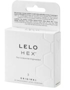 LELO Prezervative - Hex lubrifiate si rezistente 54 mm