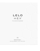 LELO Prezervative - HEX REENGINEERED lubrifiante si rezistente 54 mm 1 cutie x 36 buc