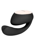 LELO Vibrator dublu IDA WAVE pentru clitoris și punctul G control prin aplicație funcție de rotație 10 funcții de vibrație negru