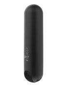 LOLA GAMES Vibrator bullet INDEEP Clio pentru stimularea clitorisului cu 10 functii de vibratie rezistent la apa IPX7 culoare negru