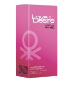 LOVE & DESIRE Parfum natural cu feromoni pentru femei 100 ml