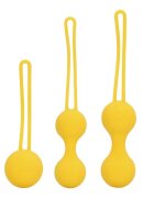 Loveline Set bile kegel Thumping Kegel Ball Exercise Set pentru tonifierea mușchilor pelvieni rezistente la apă galben