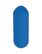 Loveline Stimulator clitoris Hexagon Shaped Bullet Vibrator 12 funcții de vibrație rezistent la apă lungime 7.2 cm albastru