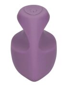 Loveline Vibrator pentru deget Finger Vibrator pentru clitoris și zone erogene 10 funcții de vibrație rezistent la apă mov
