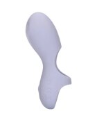 Loveline Vibrator pentru deget Silicone Finger Vibrator pentru stimularea clitorisului 10 funcții de vibrație mov