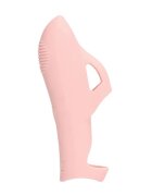 Loveline Vibrator pentru deget Silicone Finger Vibrator pentru stimularea clitorisului 7 funcții de vibrație roz