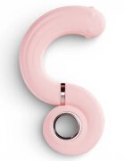 Loveline Vibrator Perles design cu bile rotative stimulare ritmică cu 10 funcții de vibrație rezistent la apă culoare roz