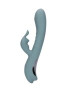 Loveline Vibrator rabbit Fingering Motion Rabbit Vibrator cu funcție de mișcare internă 20 funcții de vibrație gri
