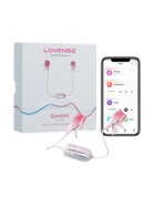 Lovense Cleme pentru sani - GEMINI cu vibratii si control prin aplicatie culoarea roz 14 cm
