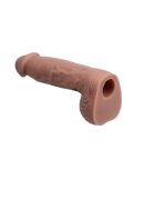 Lovense Dildo Dildo L cu sistem Vac-U-Lock compatibil cu mașini de sex lungime 21 cm culoarea pielii