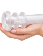 Lovense Manșon de rezervă pentru masturbator compatibil cu SOLACE culoare transparent 20cm