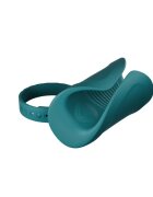 Lovense Masturbator cu inel pentru penis Gush 2 cu vibrații și oscilații intense control prin aplicație rezistent la apă verde