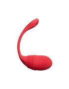 Lovense Mini vibrator - VULSE EGG control prin aplicație pentru stimularea punctului G și a clitorisului 2 motoare indepedente 15 cm culoare roz