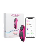 Lovense Stimulator - FERRI control prin aplicatie pentru stimularea clitorisului 11.5 cm culoarea roz cu negru